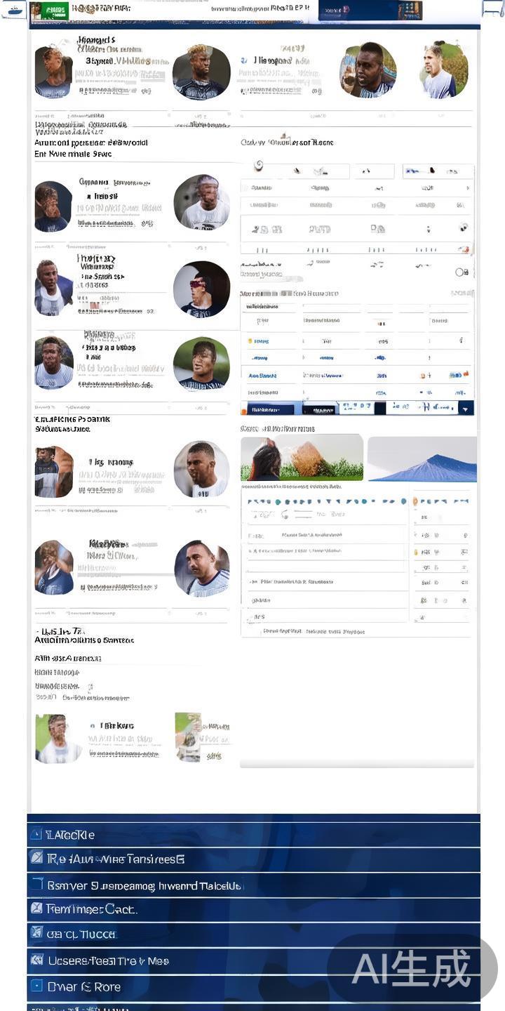 除了比赛信息，官网还提供了详尽的球队资料和球员介绍